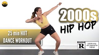 2000S HIP HOP HIIT DANCE WORKOUT [upl. by Orhtej]