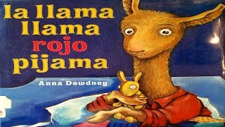 LA LLAMA LLAMA ROJO PIJAMA  READ ALOUD BOOKS  CUENTOS PARA NIÑOS [upl. by Baptiste153]