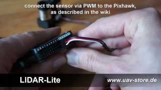 Pixhawk amp Lidar Lite sensor  demonstration and set up [upl. by Hillel883]