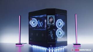 De GC Hyte Y60 LCD MOD Epical Extreme  Een hele vette Gaming PC met een ingebouwd LCD scherm WAUW [upl. by Mayes]