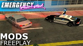 EMERGENCY 4 MODS Miami Mod 22 19 Schusswechsel Gameplay no Commentary [upl. by Ttocserp]