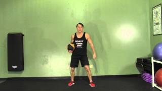 Medicine Ball Chest Pass  HASfit Medicine Ball Exercises  Medicine Ball Exercise [upl. by Barbabas494]