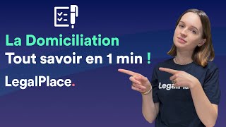 La domiciliation  tout savoir en 1 min [upl. by Aylward]