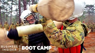 How Army Soldiers Train To Fight HandToHand In Boot Camp  Boot Camp [upl. by Nemra]