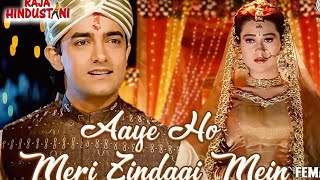 Aaye Ho Meri Zindagi Mein Tum Bahar Banke alkayagnik hindisong oldsong bollywood RajaHindustani [upl. by Annmaria904]