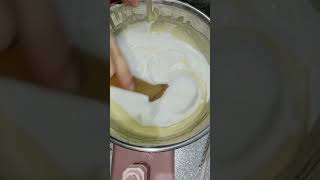 Mixing my Chiffon cake  viralshort viralvideos  yummy [upl. by Anialeh]