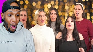 Reacting to Cimorelli  Carol of the Bells 2023 Version [upl. by Rollin]