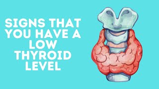 Signs that you have a Low Thyroid Level  Hypothyroidism  Signs amp Symptoms  Thyroid disease [upl. by Enedan821]