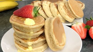 American Pancakes Recipe  How to make the best fluffy pancakes [upl. by Sofer]