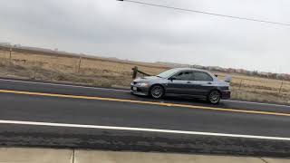 Rics Evo 9 MR on E85 FP 71HTA turbo 420whp  365tq [upl. by Caves]