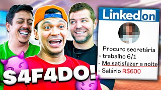 PERDERAM A NOÇÃO NAS VAGAS DE EMPREGO 🤣 ft Renato Albani amp Victor Sarro [upl. by Ahteres453]