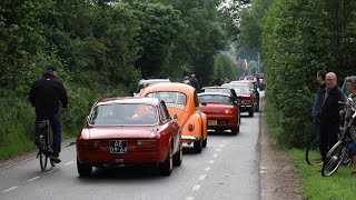 Geslaagde oldtimerdag Ederveen duizend oude tractoren bromfietsen en trucks [upl. by Enelyk408]