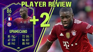 ANOTHER UPGRADE 🥰 86 OTW UPAMECANO PLAYER REVIEW FIFA 22 ULTIMATE TEAM [upl. by Lalla]