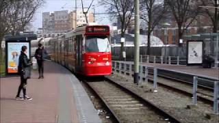 Trams HTM Den Haag voorjaar 2018 [upl. by Andree]