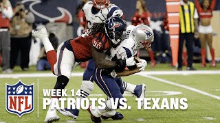 Jadeveon Clowney Beats Double Team to Sack Tom Brady  Patriots vs Texans  NFL [upl. by Grannia]