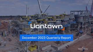 Liontown Resources December 2023 Quarterly Activities Report [upl. by Nelram]