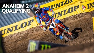 ANAHEIM 2 QUALIFYING SUPERCROSS 2024 [upl. by Alard]