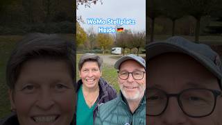 Wohnmobil Stellplatz 🇩🇪 HeideHolstein am Hallenbad großzügig und ruhig shorts camper wohnmobil [upl. by Ayotac]