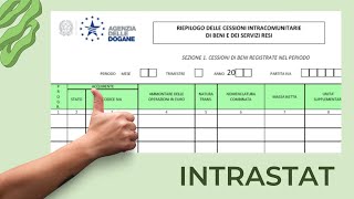 Comunicazione Intrastat [upl. by Nedla]