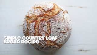 How to Make a Homemade Artisan Bread Recipe  Seriously the Best Bread Recipe Ever [upl. by Adnawak]