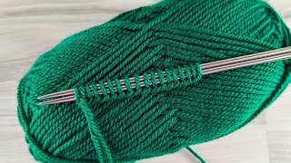 You wont believe how beautiful and easy this Knitting Pattern is simple knitting stitches [upl. by Elo]