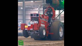 quotDirty Deedsquot IH Pulling Tractor indoors Midwest Winter Nationals 2023 [upl. by Pinsky]