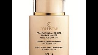 ReviewampApplicazione Collistar FondotintaPrimer [upl. by Ivens66]