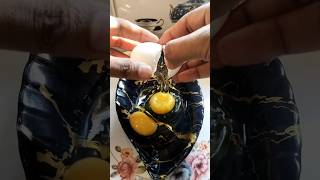 Egg Omelette Egg Fry Omlette Egg pouch food egg shorts short trending viralvideo chef [upl. by Sitrik]