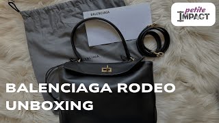 Unboxing the new Balenciaga Rodeo [upl. by Vasileior]