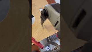 Multitool first test multitool saw wood woodworking speaker battery cuttingskills shorts [upl. by Munafo]