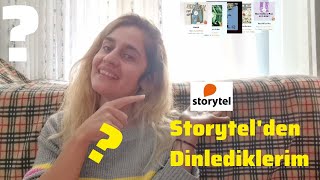 Storytelden Dinlediğim Kitaplar  Sesli Kitap storytel [upl. by Nitsrek594]