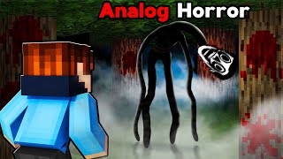 I Added ANALOG HORROR into Minecraft [upl. by Cutlip]