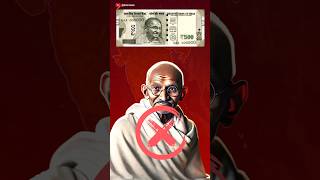 Why Gandhi ji on Indian Currency note  Indian currency facts trending shorts viral [upl. by Nrojb539]