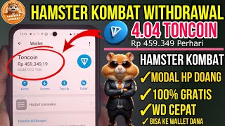 🚨 UPDATE HAMSTER KOMBAT WITHDRAWAL  HAMSTER KOMBAT AIRDROP GRATIS 2024 [upl. by Armillas792]