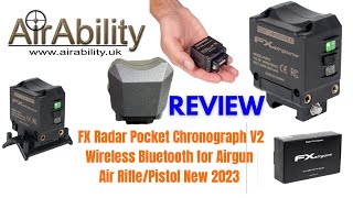 75 FX POCKET CHRONOGRAPH V2 for AIRGUNS  REVIEW [upl. by Norraj930]