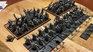 Warhammer The Old World Bretonnian foot troops deep dive and some nice vintage extras too [upl. by Vernier]