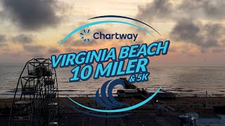 2024 Chartway Virginia Beach 10 Miler amp 5K [upl. by Erdda]