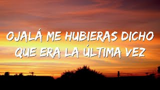 ojala me hubieras dicho que era la ultima vez feid  Feid Yandel  Brickell Letra [upl. by Soni]