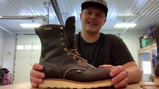 New Tool Day Thorogood 8143800 The BEST Work Boot [upl. by Aynosal711]