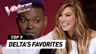 Delta’s FAVORITE Blind Auditions in 9 years The Voice Australia [upl. by Laden]