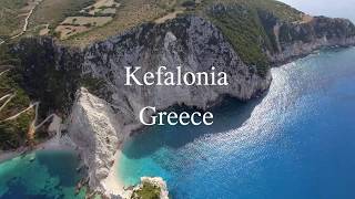 Kefalonia Greece  4K Drone Video [upl. by Steep357]