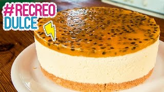 Cheesecake de Maracuyá  Recreo Dulce [upl. by Rese777]