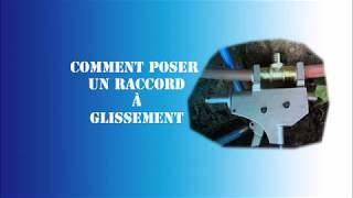 Comment poser un raccord à glissement pour PER [upl. by Tal]