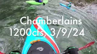 Chamberlains North Fork American 1200cfs [upl. by Femi]