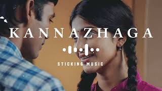 Kannazhaga Kal Azhaga  Remix Song Slowly and Reverb Version  3 Dhanush  Sticking Music [upl. by Arraek986]