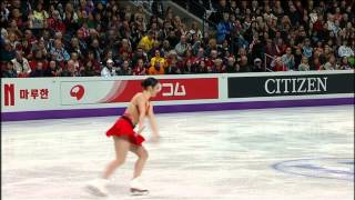 Kaetlyn Osmond  2013 World Figure Skating Championships  Free Skating  Real HD video [upl. by Nalod480]