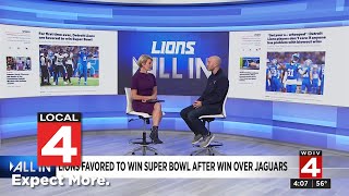 Detroit Lions favored to win Super Bowl after blowing out Jaguars [upl. by Susanetta]