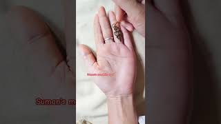 Easy finger mehndi design mehndi hennadesign viralshort sumansmendhikaspot [upl. by Eelrebmyk]