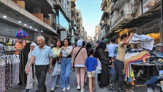 Aleppo Eid Walking Tour Telal Street Eid AlAdha in Syria [upl. by Hcir]