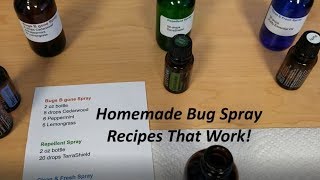 Homemade Bug Repellent Recipes that Work [upl. by Conlee]